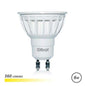Elbat Bombilla LED GU10 6W 560LM Luz Calida - Ahorro de Energia - Larga Vida Util - Facil Instalacion - Color Blanco Calido