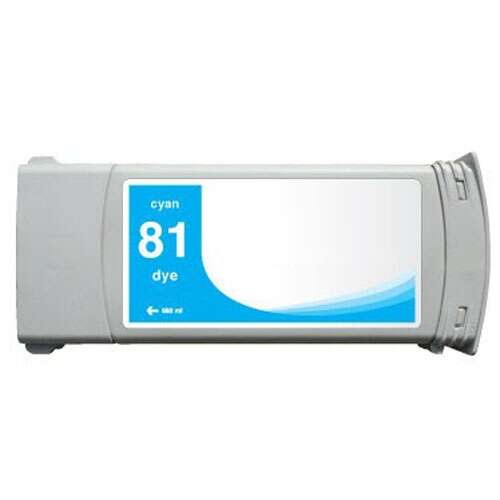 HP 81 Cyan Cartucho de Tinta Generico