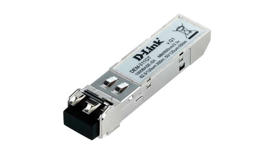 D-Link Pack de 10 Modulos Mini-GBIC 1 Puerto LC 1000BaseSX Multimodo (3.3V, hasta 550m)