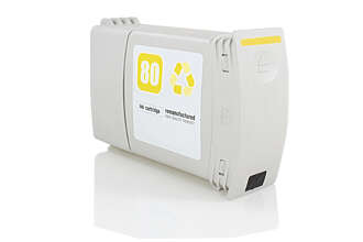 HP 80 Amarillo Cartucho de Tinta Generico