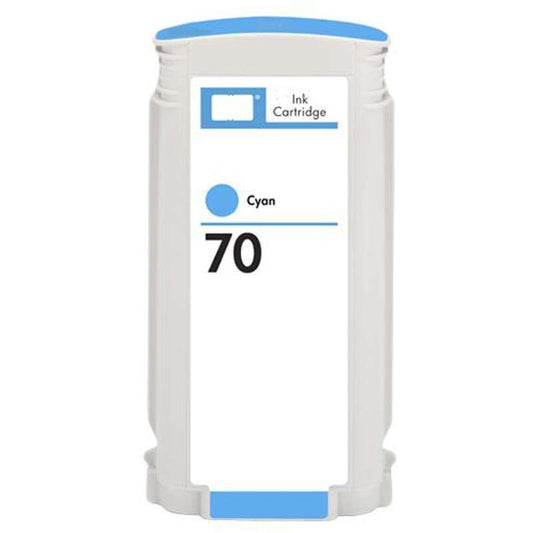 HP 70 Cyan Cartucho de Tinta Pigmentada Generico