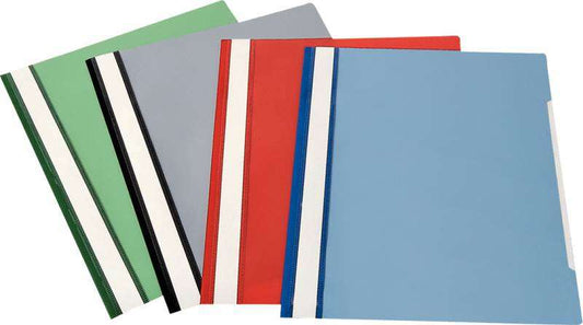 Esselte Fastener Dossiers PVC A4 - 150 Micras - Mecanismo Metalico - Negro