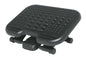 Kensington Reposapies Solemassage - Altura Ajustable 7,5-12,5cm - Inclinacion 30 Grados - Superficie Estimulante - Color Negro