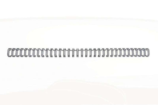 GBC Wirebind Encuadernacion de Alambre 9.5mm - A4 Negro (100) - Profesional Duradero Flexible - Color Negro