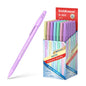 Erichkrause R-301 Pastel Boligrafo Punta de Bola 0.7mm - Trazo 0.35mm - Cuerpo Hexagonal Opaco en Colores Pastel - Tinta de Secado Rapido - Color Tinta Azul - Cantidad: 50