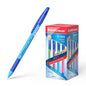 Erichkrause Boligrafo R-301 Neon Stick&Grip 0.7 - Cuerpo Hexagonal Translucido - Zona de Agarre de G