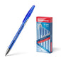 Erichkrause R-301 Original Boligrafo de Tinta de Gel - Punta 0.5mm - Trazo 0.4mm - Cuerpo Translucido Tintado - Grip Perfilado Comodo - Secado Rapido - Color Azul - Cantidad: 12