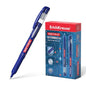 Erichkrause Metrix Boligrafo Tinta Gel - Punta 0.5mm - Agarre de Goma - Capuchon con Clip - Secado Rapido - Color Azul - Cantidad: 12