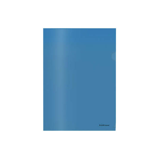 Erichkrause Dossiers Uñero Glossy Classic - A4 Semitransparente - Color Azul - Cantidad: 12