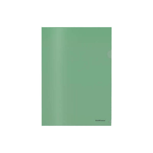 Erichkrause Dossiers Uñero Glossy Classic - A4 Semitransparente - Color Verde - Cantidad: 12
