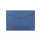 Erichkrause Fizzy Classic Sobre Portadocumentos ?4 - Fabricado en Plastico Opaco - Textura Rugosa - Color Azul - Cantidad: 12