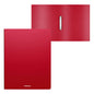 Erichkrause Carpetas Anillas Matt Classic - 2 Anillas de 24mm - Tamaño A4 - Color Rojo - Cantidad: 4
