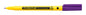 Staedtler 307 Noris Writing Pen Rotulador de Punta Fina - Trazo 0.6mm Aprox - Tinta Base de Agua - Cuerpo Fabricado en un 97% de Plastico Reciclado - Color Violeta - Cantidad: 10