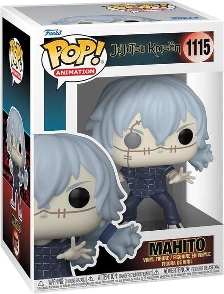 Funko Pop Animacion Jujutsu Kaisen Mahito - Figura de Vinilo - Altura 9.5cm aprox.
