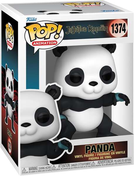 Funko Pop Animacion Jujutsu Kaisen Panda - Figura de Vinilo - Altura 9.5cm aprox.