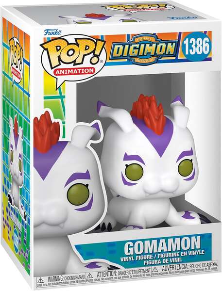 Funko Pop Digimon Gomanon - Figura de Vinilo - Altura 9cm aprox.