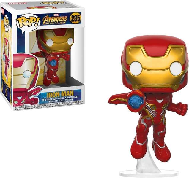 Funko Pop Marvel Avengers Infinity War Iron Man - Figura de Vinilo - Altura 9cm aprox.