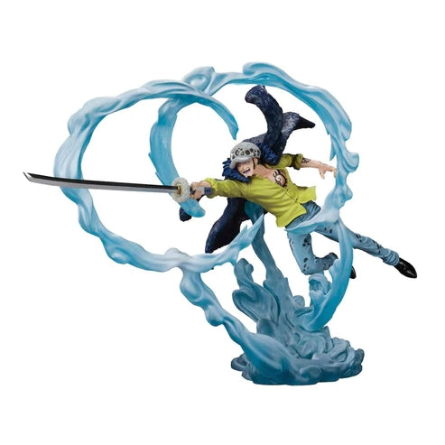Tamashii Nations Figuarts Zero Extra Battle One Piece Trafalgar Law Battle of Monsters on Onigashima - Figura de Coleccion - Altura 24cm aprox.