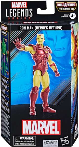 Hasbro Marvel Legens Iron Man (Heroes Return) - Figura de Coleccion - Altura 15cm aprox.