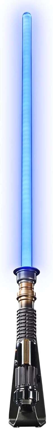 Hasbro Disney Star Wars The Black Series Replica Obi-Wan Kenobi Sable de Luz Force FX Elite - Escala 1:1 - Efectos de Luces y Sonidos