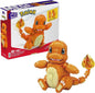 Mattel Mega Construx Wonder Builders Pokemon Charmander Jumbo - Figura de Construccion - Tamaño 25cm aprox. - 750 Piezas