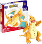 Mattel Mega Construx Wonder Builders Pokemon Dragonite - Figura de Construccion - Tamaño 19cm aprox. - 387 Piezas