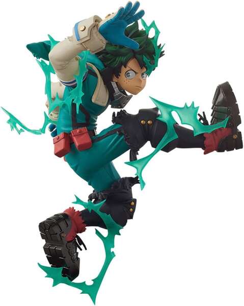 Banpresto My Hero Academia Izuku Midoriya - Figura de Coleccion - Altura 10cm aprox. - Fabricada en PVC y ABS