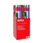 Apli Expositor de 55 Rollos de Papel Regalo Navidad - 11 Rollos por Color - Medidas del Rollo 0.70x2m - 5 Diseños