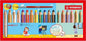 Stabilo Woody 3 en 1 Pack de 18 Lapices de Colores Incluidos Pastel + Sacapuntas + Pincel Nº 8 - Lapiz de Color, Cera y Acuarela, Todo en Uno - Mina XXL 10mm - Colores Surtidos