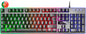 Mars Gaming Teclado Gaming MK220 - Tecnologia H-MECH - Iluminacion FRGB Rainbow - Panel de Aluminio - Base de ABS Reforzado - Portugues - Color Negro