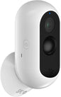 SPC Camara de Seguridad Inalambrica con Bateria - 9600 Mah - Wifi - Interior y Exterior - Resistente a la Lluvia - Full HD - Vision Nocturna - Notificaciones en Tiempo Real - Audio Bidireccional - Color Blanco