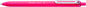 Pentel iZee Boligrafo de Bola Retractil - Punta 0.7mm - Trazo 0.35mm - Clip de Metal - Color Rosa - Cantidad: 12