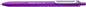 Pentel iZee Boligrafo de Bola Retractil - Punta 0.7mm - Trazo 0.35mm - Clip de Metal - Color Violeta - Cantidad: 12