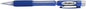 Pentel Fiesta II Portaminas HB 0.5mm con Goma - Incluye 2 Recargas - Grip de Goma - Diseño Ergonomico - Color Azul - Cantidad: 12