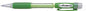Pentel Fiesta II Portaminas HB 0.5mm con Goma - Incluye 2 Recargas - Grip de Goma - Diseño Ergonomico - Color Verde - Cantidad: 12