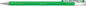 Pentel Mattehop Boligrafo de Bola - Punta 1mm - Trazo 0.5mm - Tinta de Gel Opaca - Fabricado con 55% de Materiales Reciclados - Color Verde - Cantidad: 12