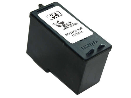 Lexmark 34 Negro Cartucho de Tinta Generico