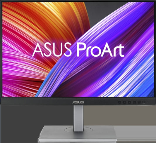 Asus ProArt Monitor 24" LED IPS FullHD+ 75Hz - Respuesta 5ms - Ajustable en Altura, Giratorio e Inclinable - Altavoces Incorporados - Angulo de Vision 178º - USB-A, USB-C, HDMI, DisplayPort - VESA 100x100mm