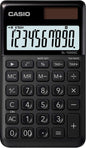 Casio SL-1000SC Calculadora de Bolsillo - Pantalla Extragrande de 10 Digitos - Alimentacion Solar y Pilas - Color Negro