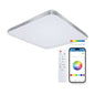 Ksix Twilight Smartled Plafon Cuadrado RGBIC - Control por APP - 72W - 47.5cm