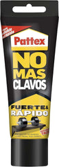 Pattex No Mas Clavos Tubo 250gr - Adhesivo de Montaje Extra-Fuerte - Elimina la Necesidad de Clavos y Tornillos - Ideal para Bricolaje y Reparaciones