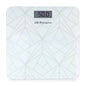 Orbegozo PB 2218 Bascula Electronica de Baño - Precision y Diseño Elegante para tu Salud y Bienestar - Pantalla LCD con Luz - Activacion Tactil - Conversion de Unidades - Indicador de Energia