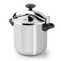 Orbegozo HPL 10070 Olla a Presion Clasica - Coccion Perfecta y Segura - Sistema de Cierre Progresivo - Compatible con Todo Tipo de Fuegos - Capacidad de 10 Litros - Acero Inoxidable 18/10