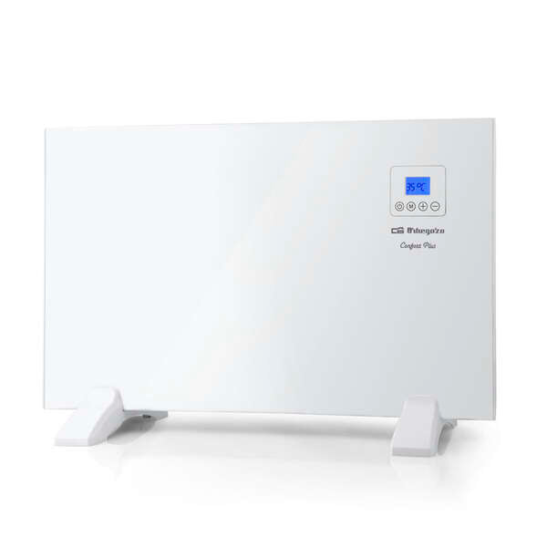 Orbegozo REH 1000 a Panel Radiante - Diseño Slim - Mando a Distancia - Programacion Diaria y Semanal - Proteccion contra Sobrecalentamiento - Potencia 1000W