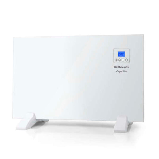 Orbegozo REH 1000 a Panel Radiante - Diseño Slim - Mando a Distancia - Programacion Diaria y Semanal - Proteccion contra Sobrecalentamiento - Potencia 1000W