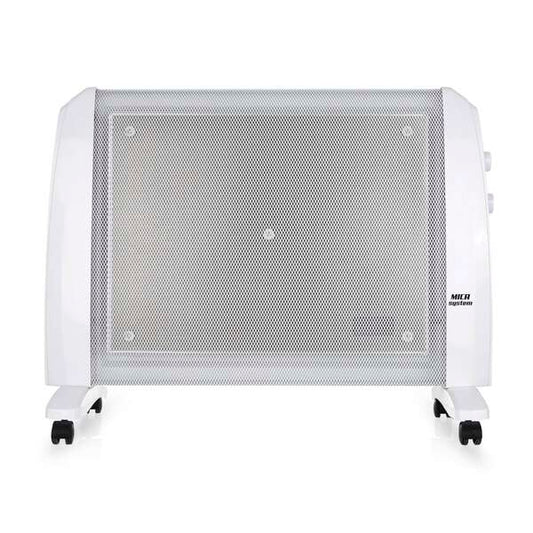 Orbegozo RM 1510 Radiador de Mica Ecoheat - Conveccion Rapida y Difusion Eficiente - Potencia Ajustable - Seguridad Antivuelco y Sobrecalentamiento - Facil Traslado