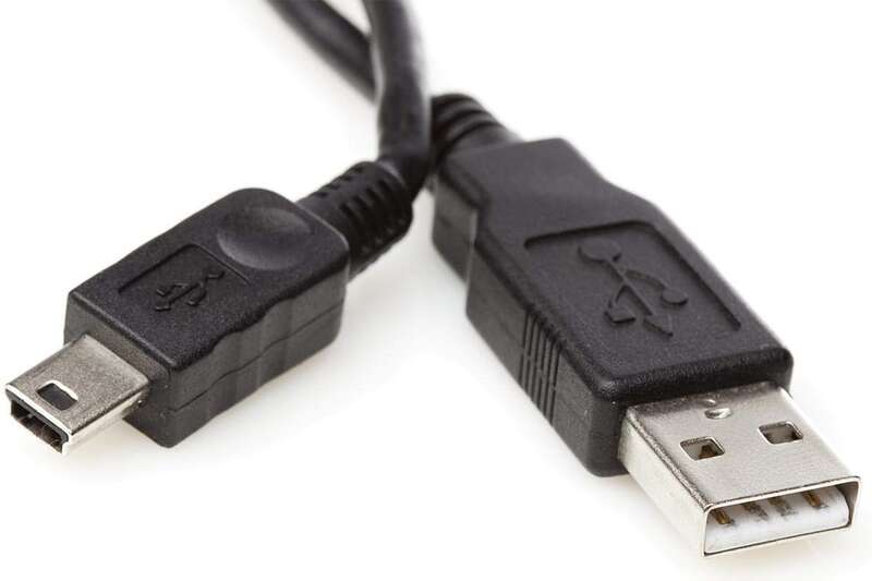 Safescan Cable USB - Mini USB para Actualizaciones - Compatible con Safescan 155I, 155-S, 165I, 165-S y 185-S