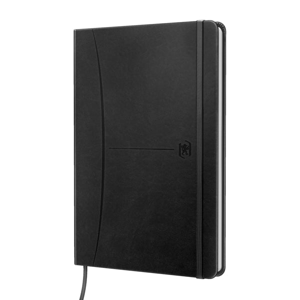 Oxford Signature Cuaderno Cosido Tapa Extradura A5 Liso 80 Hojas - Diseño Elegante y Profesional - Tamaño Practico A5 - Tapa Resistente Extradura - 80 Hojas Lisas de Alta Calidad - Cantidad: 5
