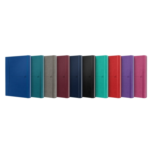 Oxford Signature Cuaderno Cosido Tapa Extradura B5 - 1 Linea - 80 Hojas - Colores Surtidos - Cantidad: 10