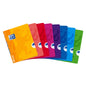 Oxford School Classic Openflex A5+ Libreta Grapada - Tapa de Plastico Resistente - 1 Linea con Margen - 48 Hojas - Colores Surtidos - Cantidad: 10